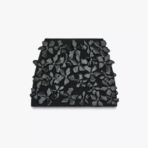 Zara floral black skirt, medium